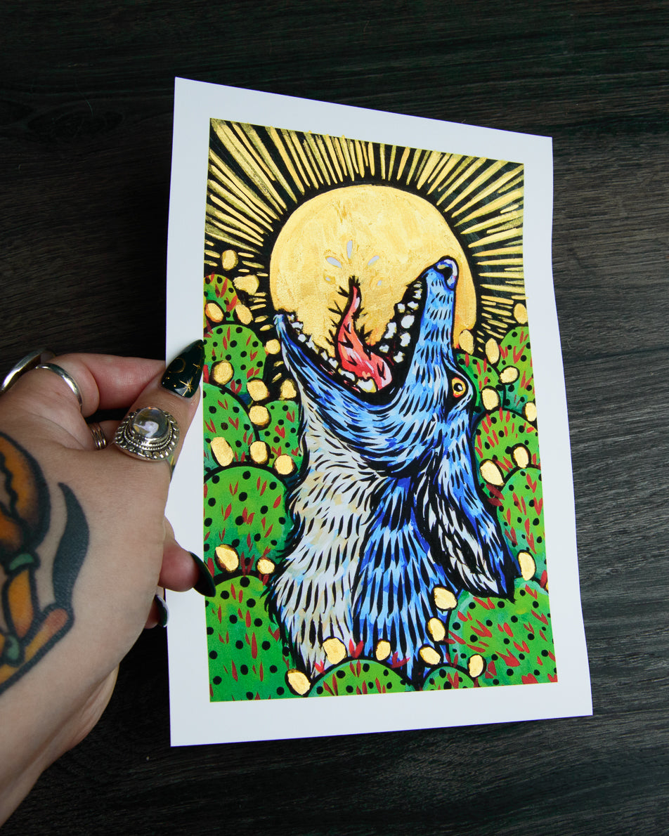 Gold Embellished Art Prints, Limited Stock