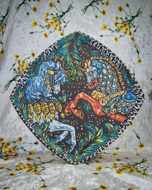 Decorative Unicorn Battle Platter