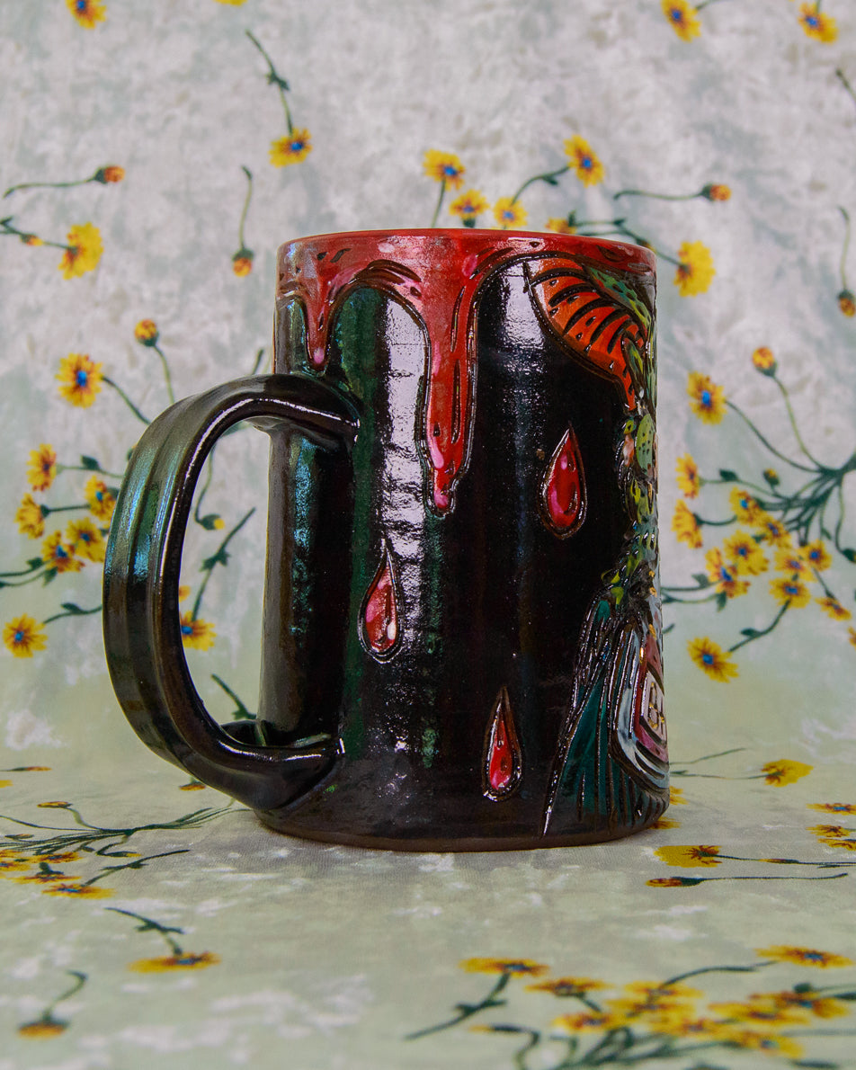 Blood Bag Bat Mug