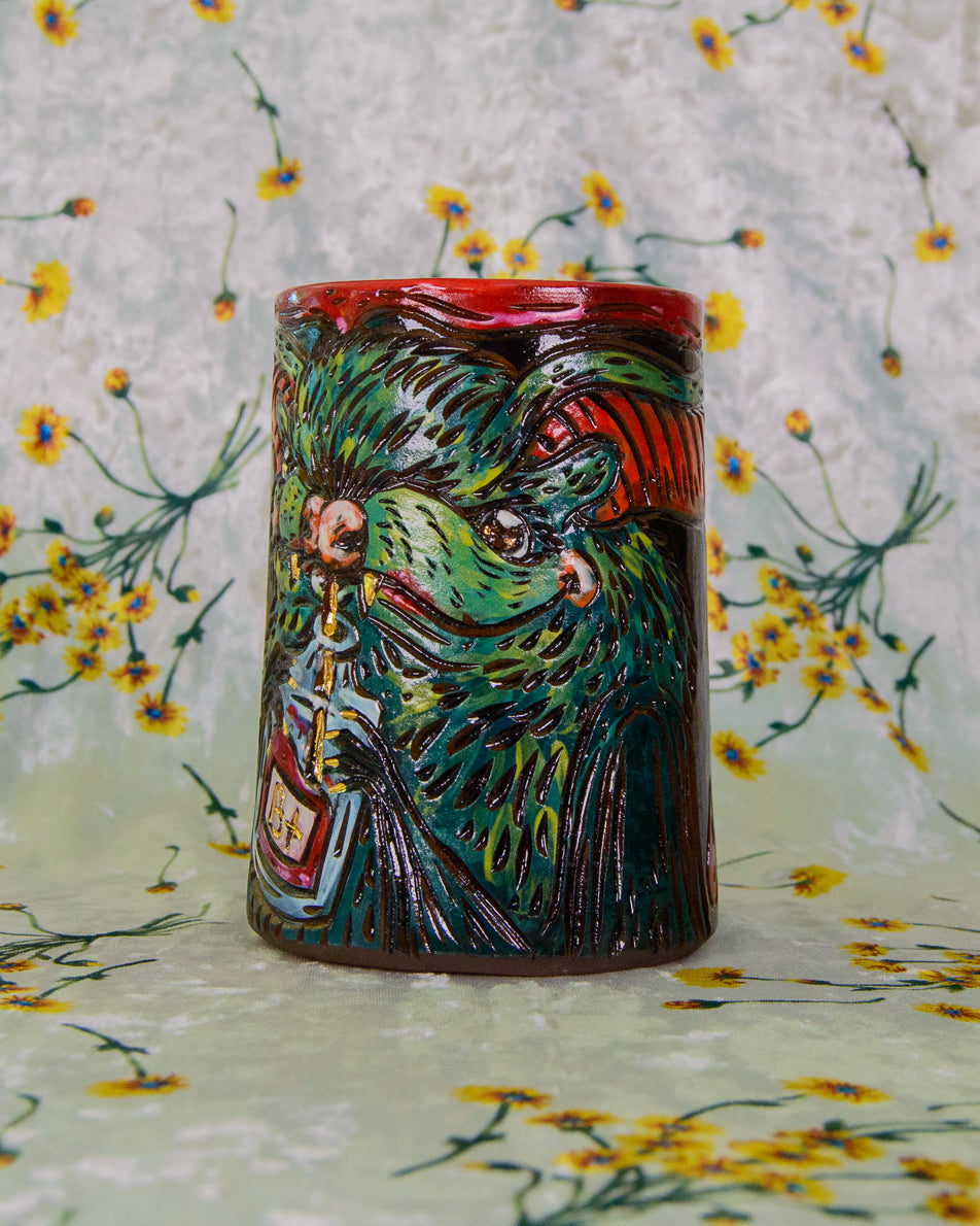 Blood Bag Bat Mug
