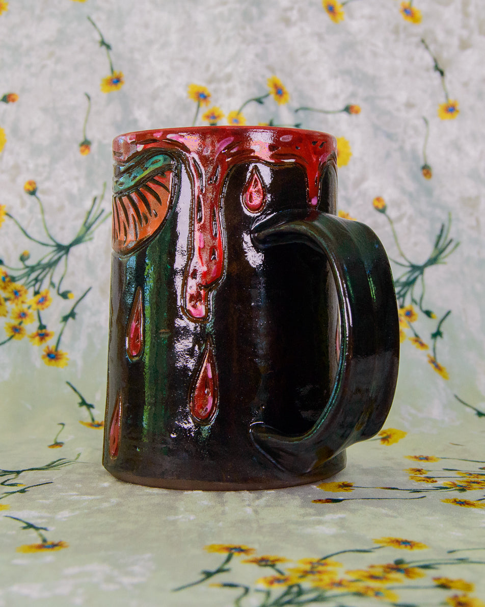 Blood Bag Bat Mug