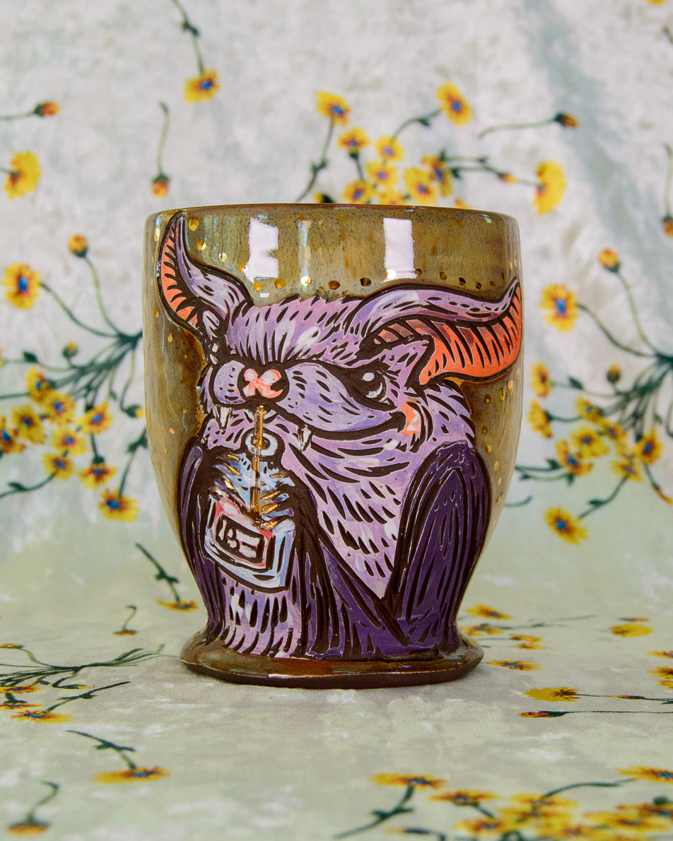 Blood Bag Bat Cup