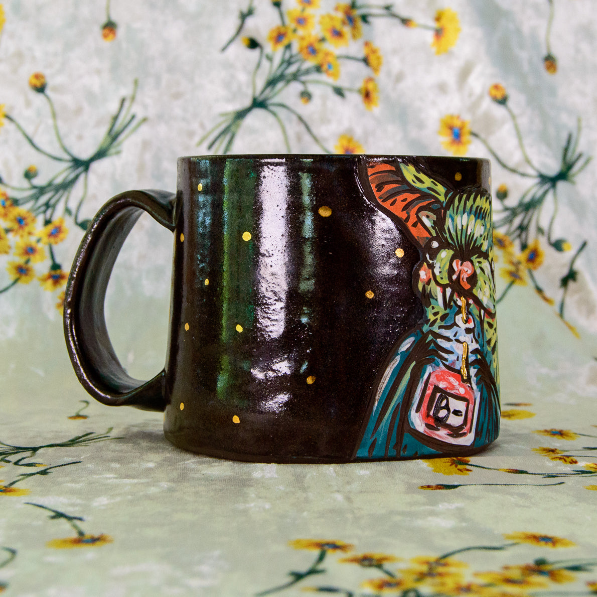 Blood Bag Bat Mug