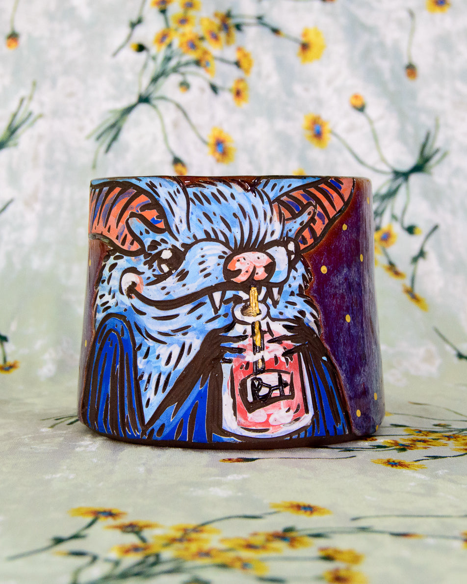 Blood Bag Bat Mug