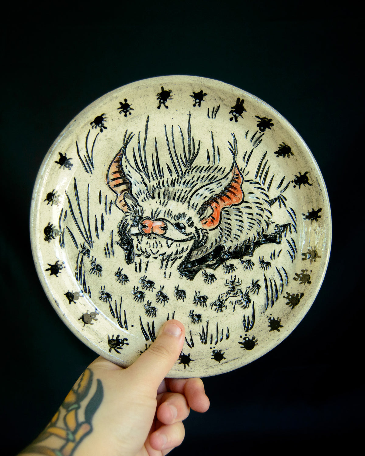 Aspiring Entomologist Bat Plate