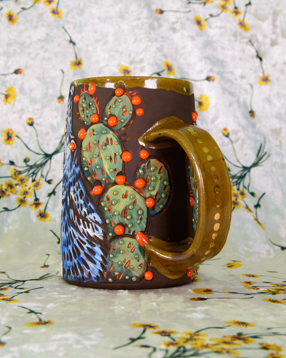 Coyotes in the Cacti Mug