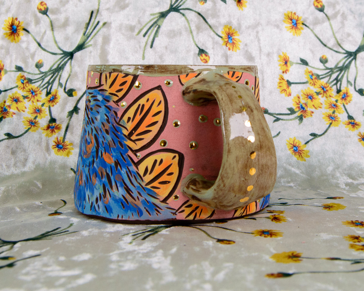 Pink Crow Mug - Discounted