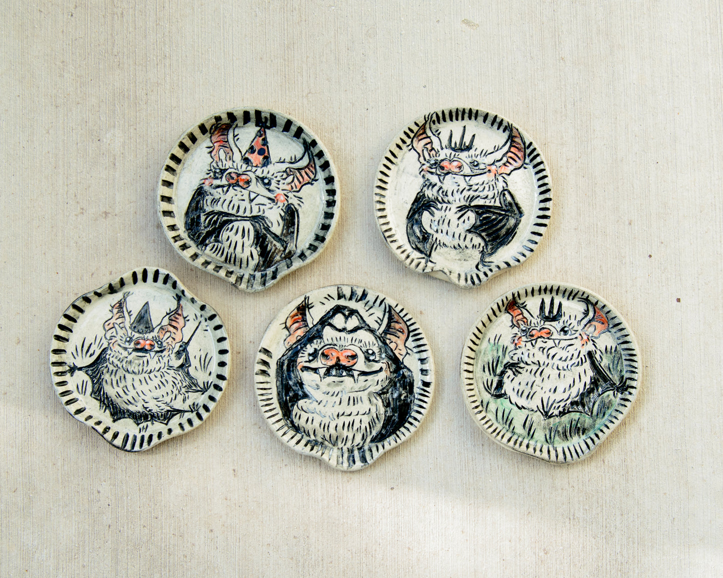 Mystery Bat Dishes