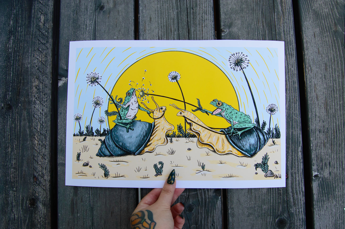 Frog Prints
