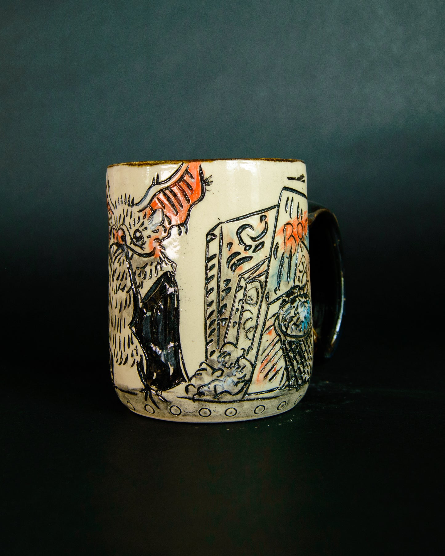 Artsy Bat Mug