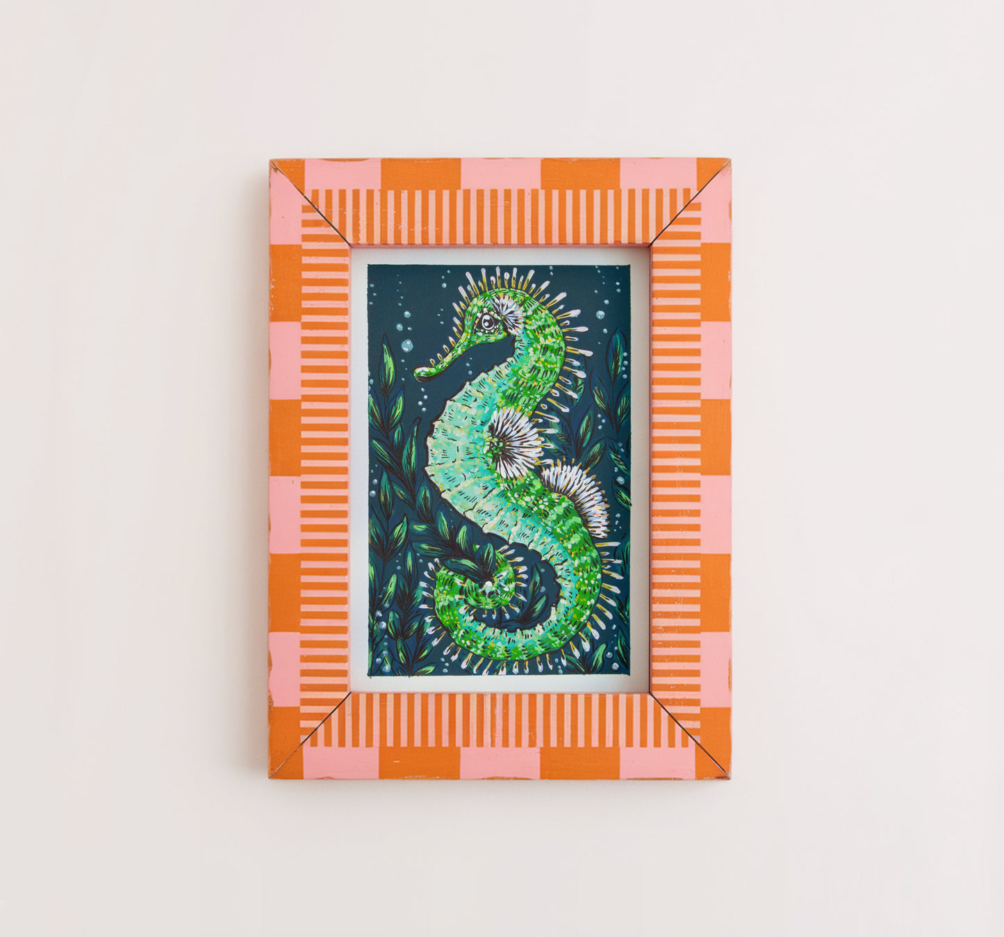 Dark Seahorse Archival Print