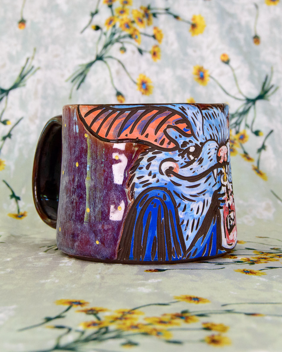 Blood Bag Bat Mug