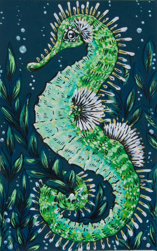 Dark Seahorse Original