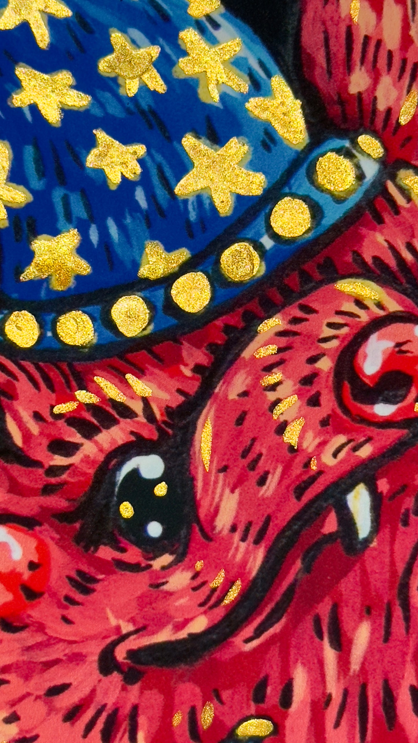 Wizard Bat Archival Print, 6x9"