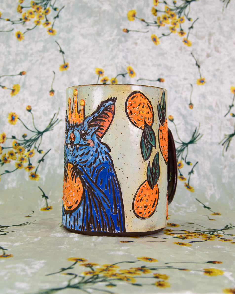 Bat King Kumquat Mug