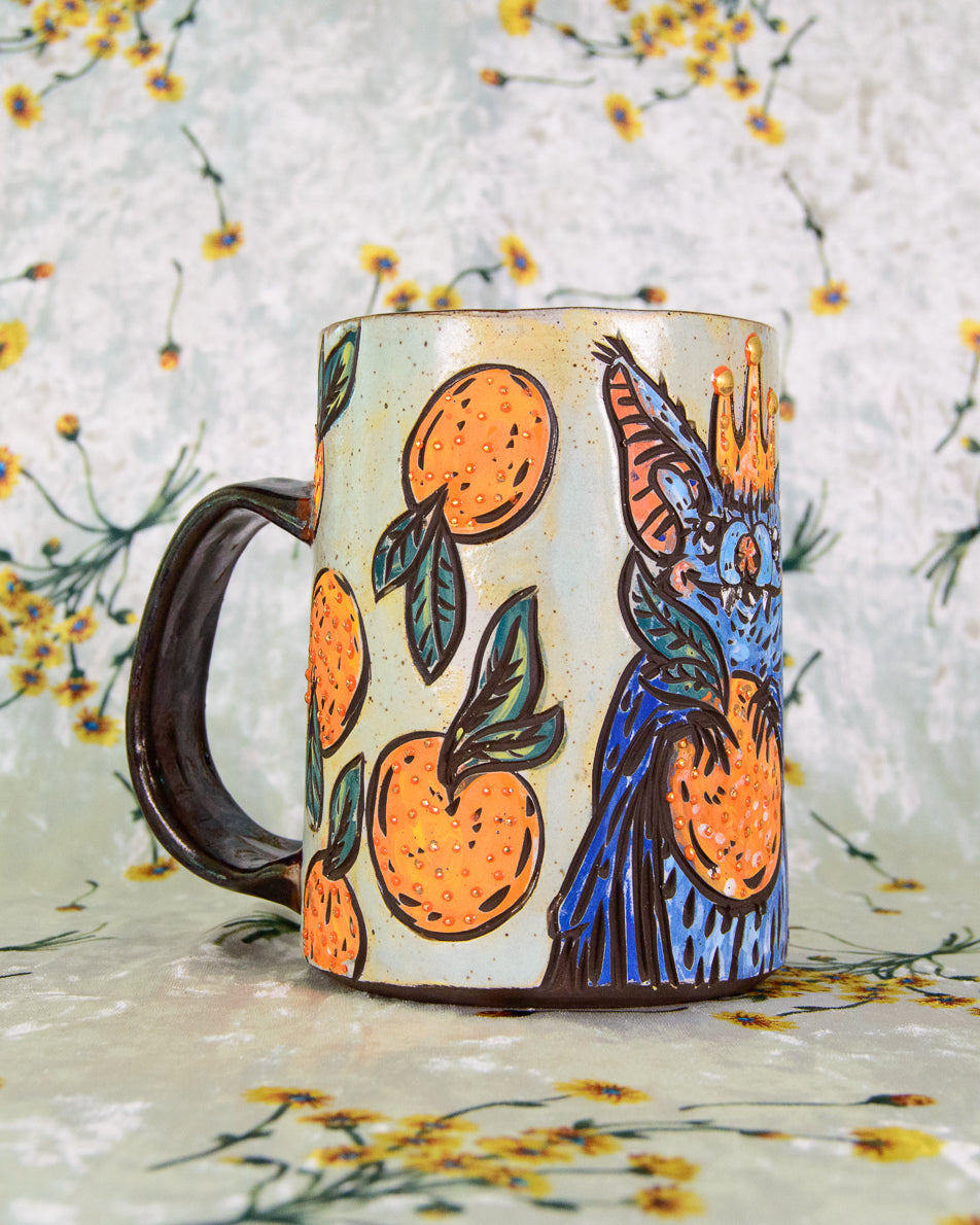Bat King Kumquat Mug
