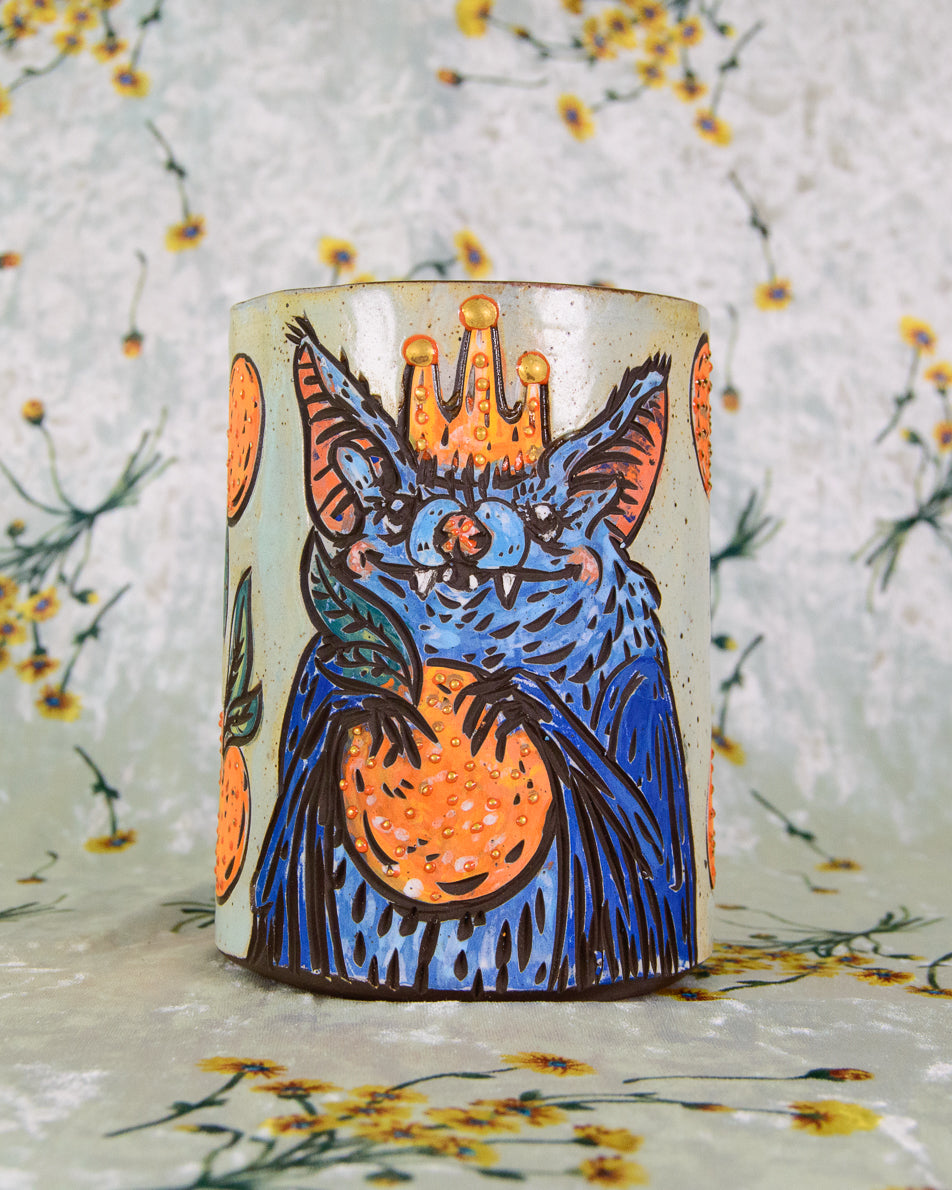 Bat King Kumquat Mug