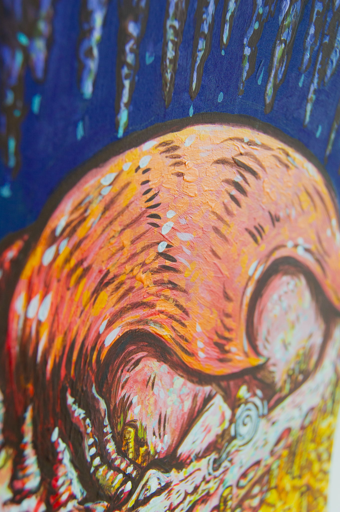 Sleeping Dragon Original Painting