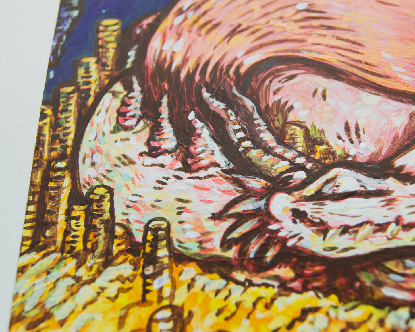 Sleeping Dragon Original Painting