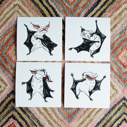 Dancing Bat Prints