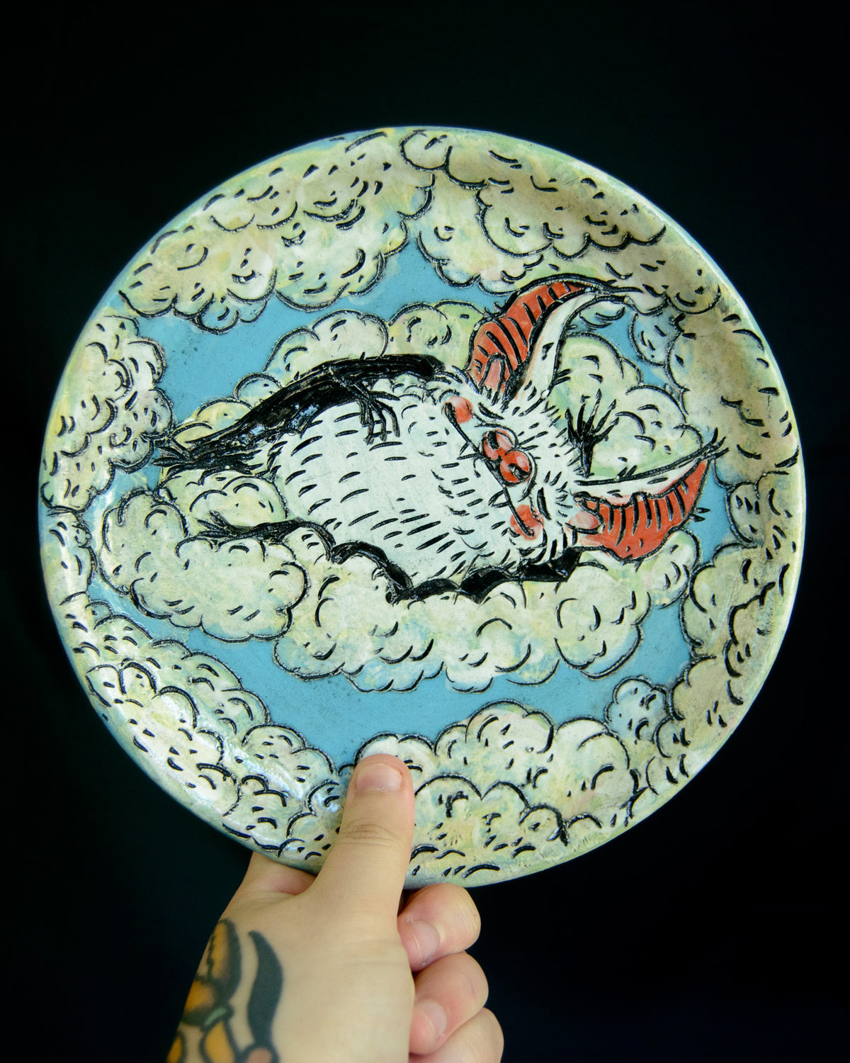 Bat Nap Plate