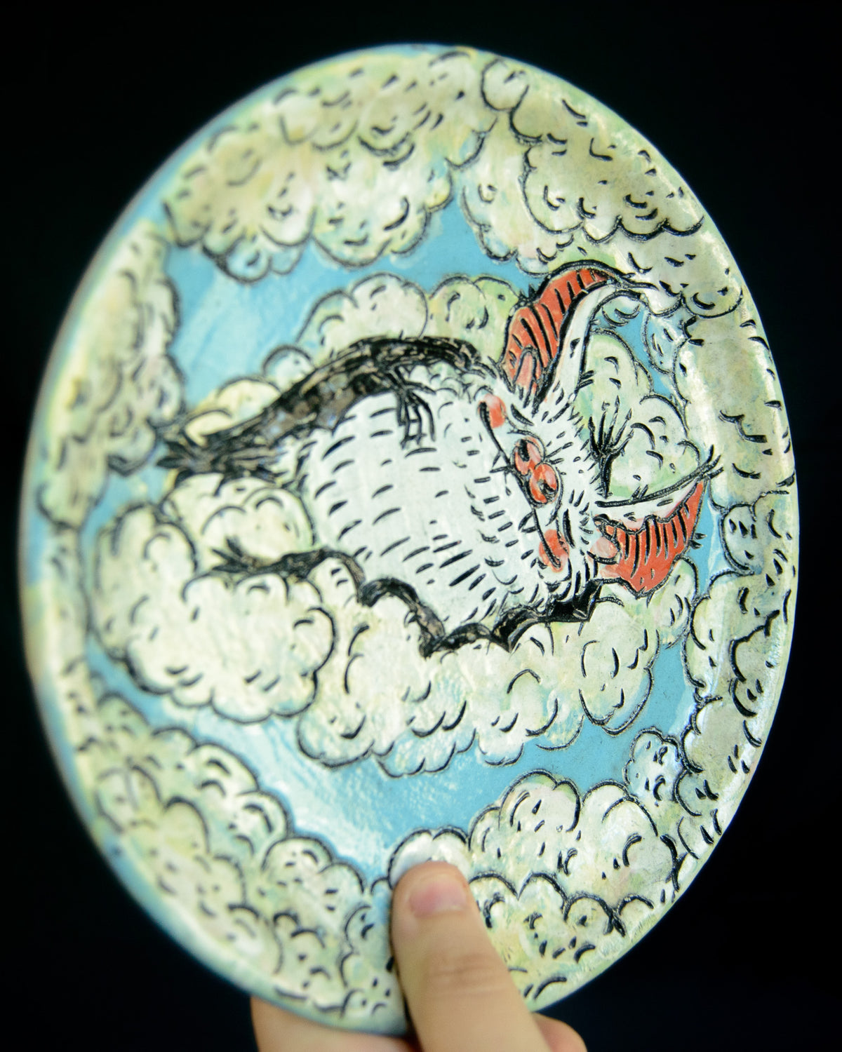 Bat Nap Plate