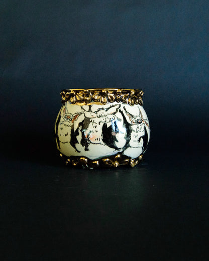 Ornate Dancing Bat Cup