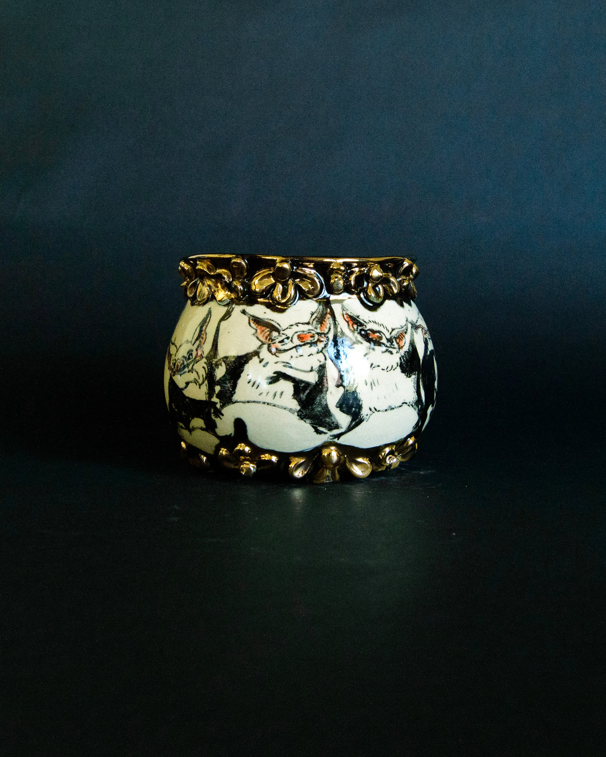 Ornate Dancing Bat Cup