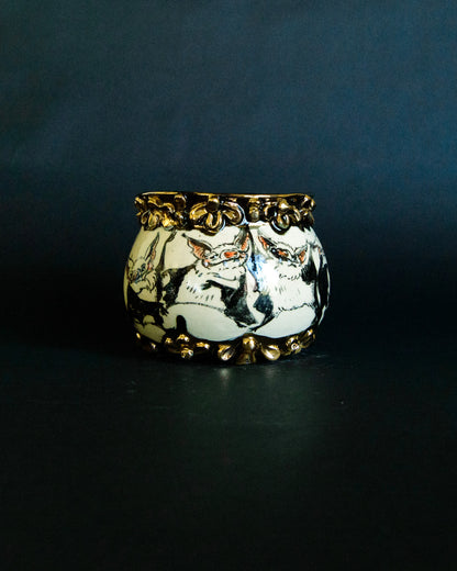 Ornate Dancing Bat Cup