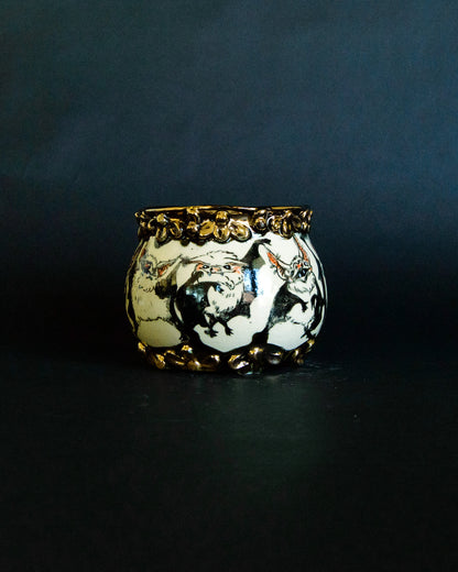 Ornate Dancing Bat Cup