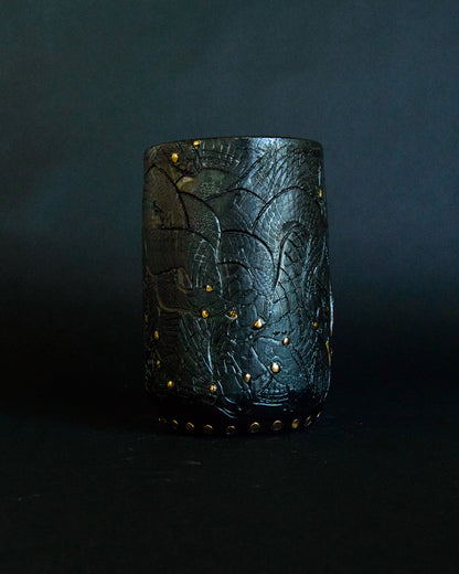 Snake Tangle Mug - Satin Black
