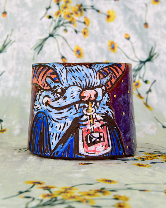 Blood Bag Bat Mug