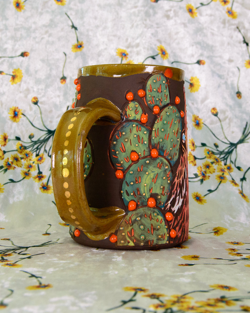 Coyotes in the Cacti Mug