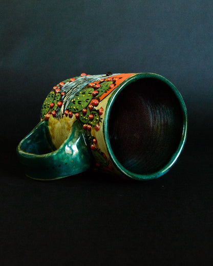 Cacti Coyote Mug