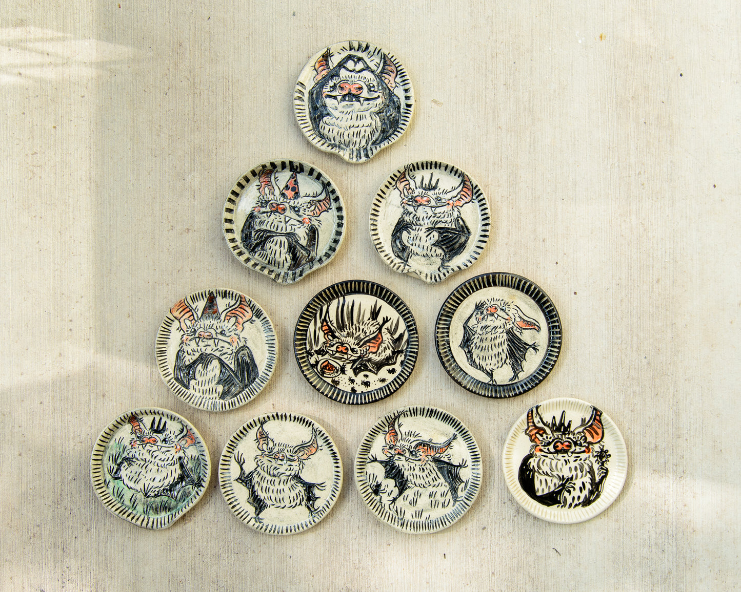 Mystery Bat Dishes