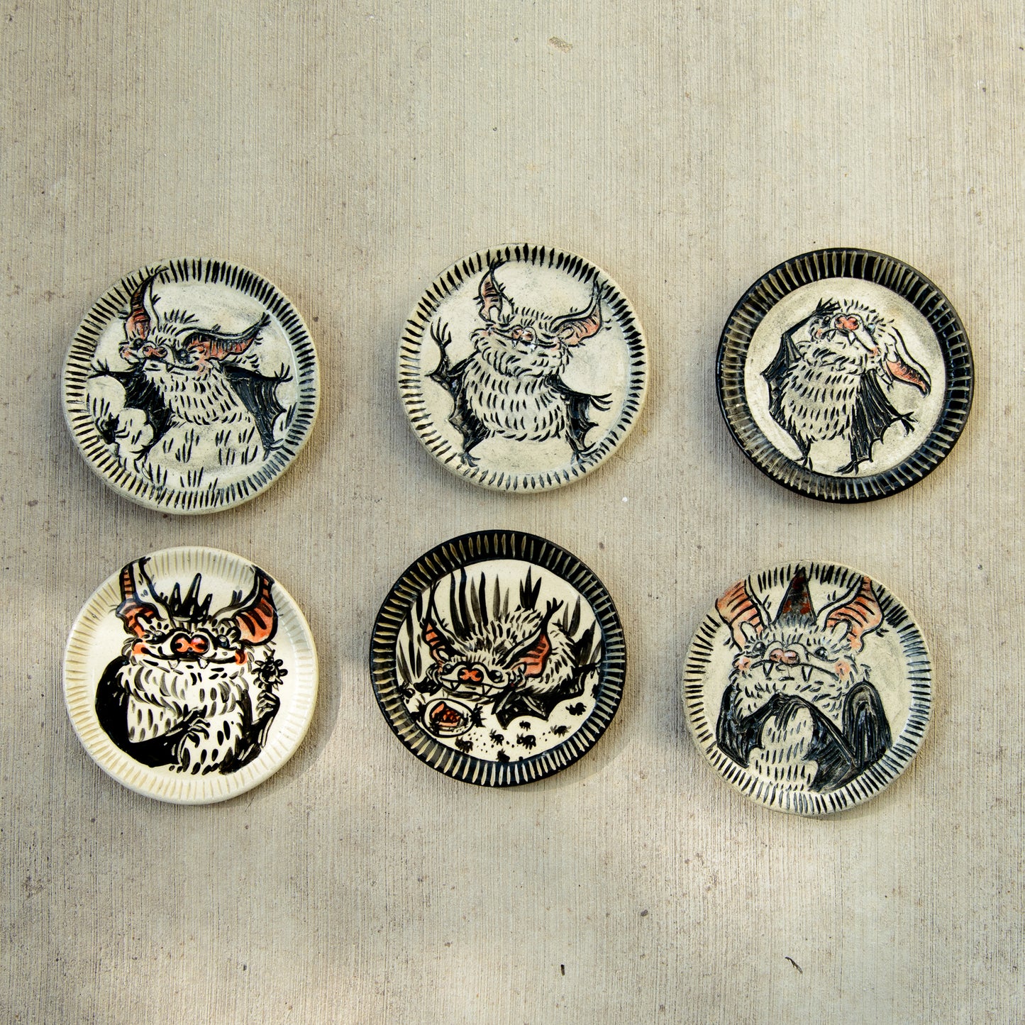 Mystery Bat Dishes