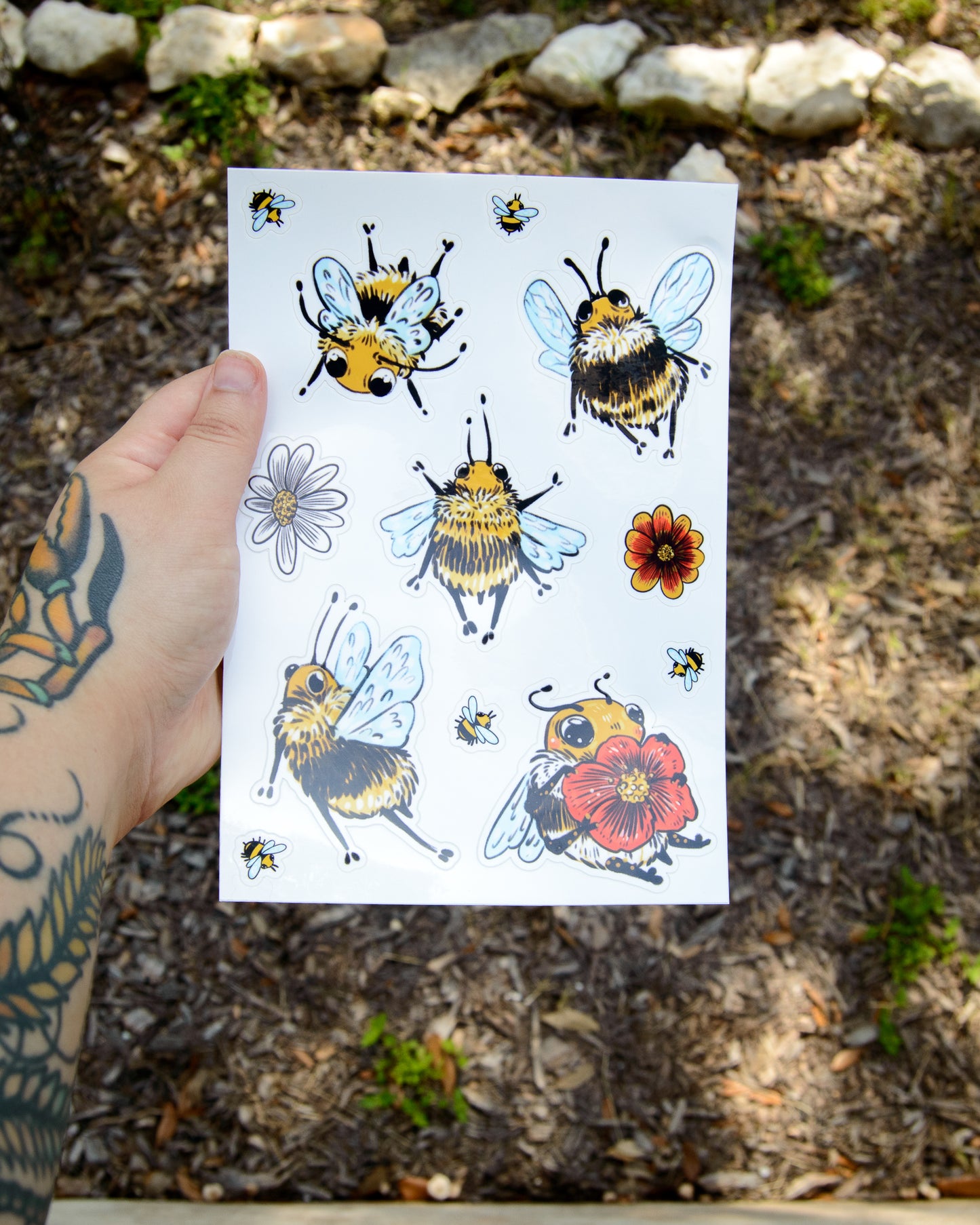 Bee Stickers