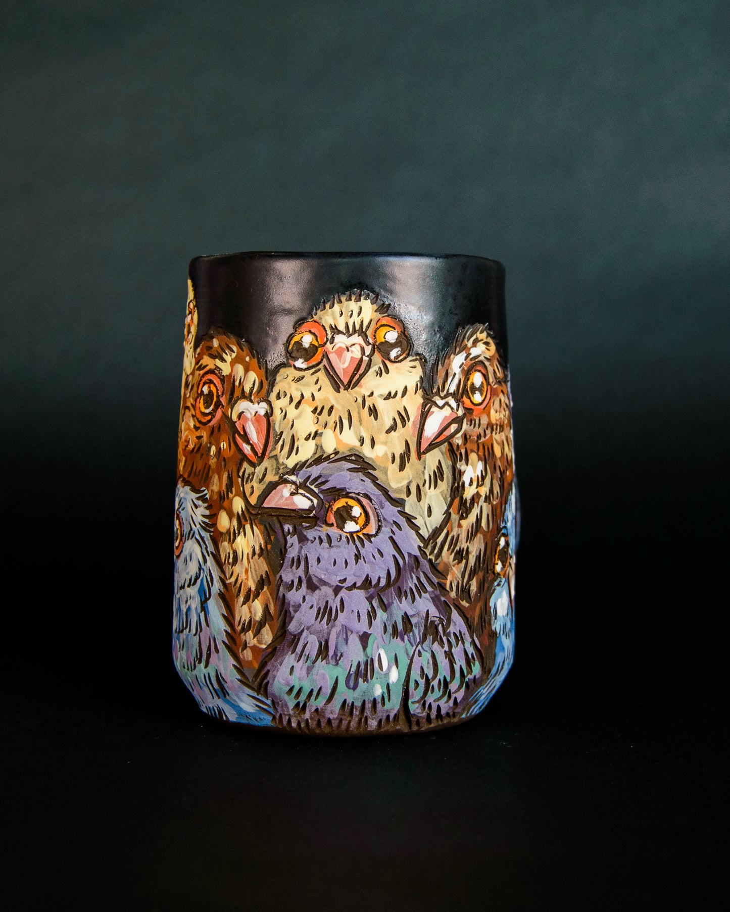 Pigeon Pile Mugs