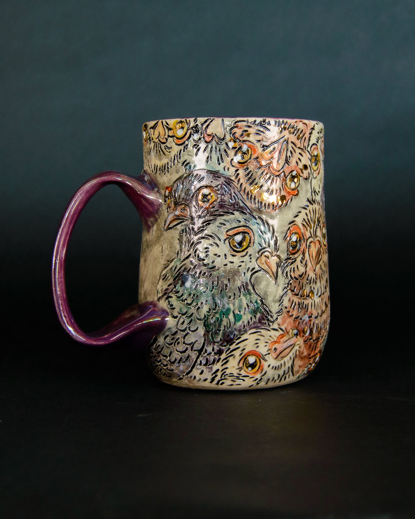 Pigeon Pile Mugs