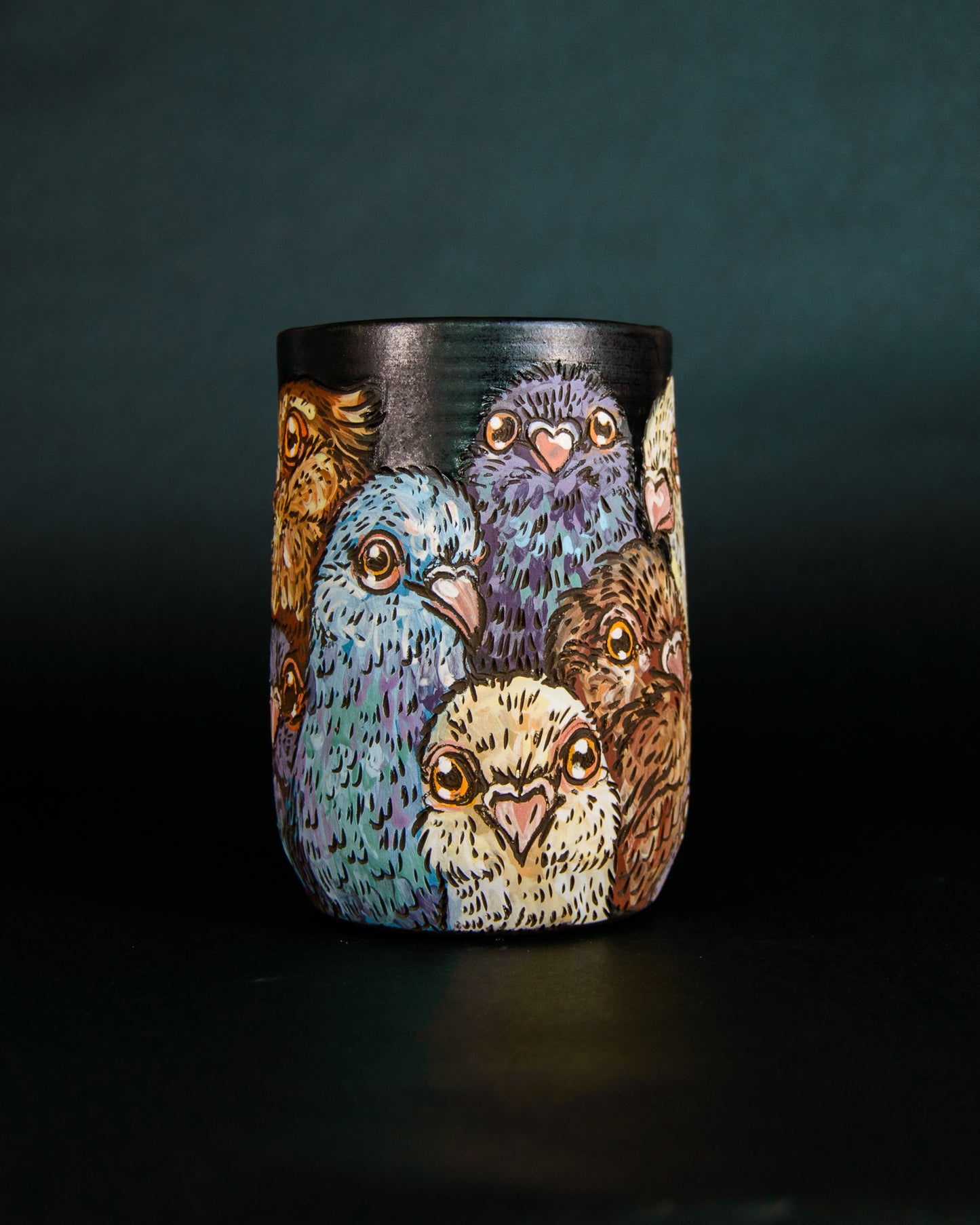 Pigeon Pile Mugs