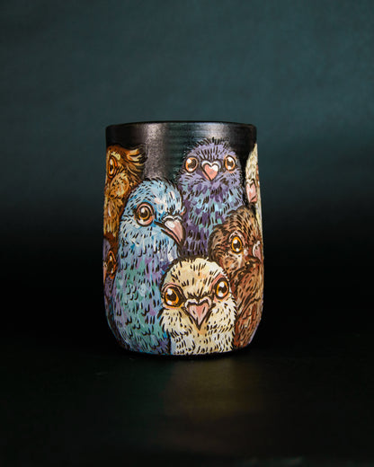 Pigeon Pile Mugs