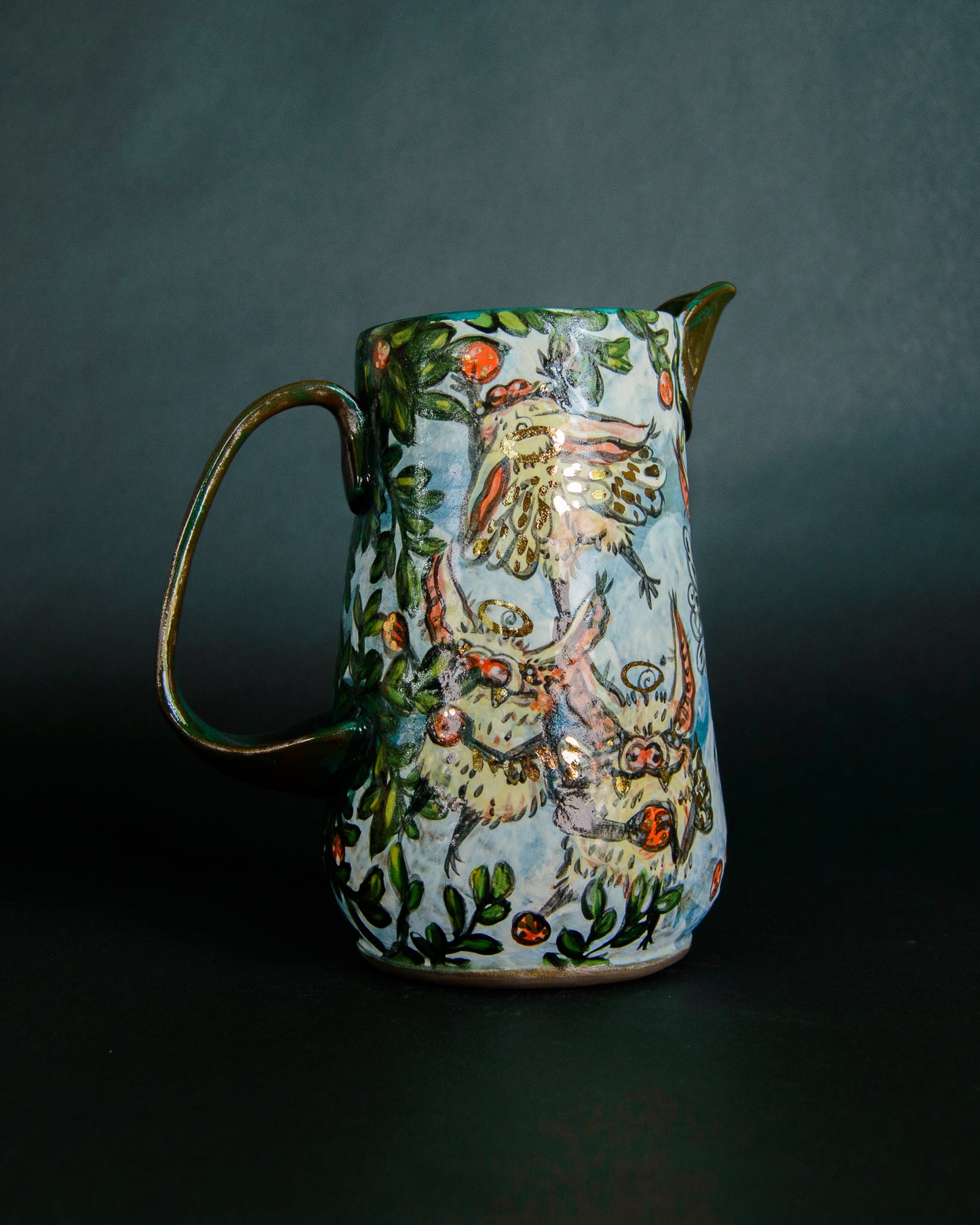Cherubian Bats Pitcher