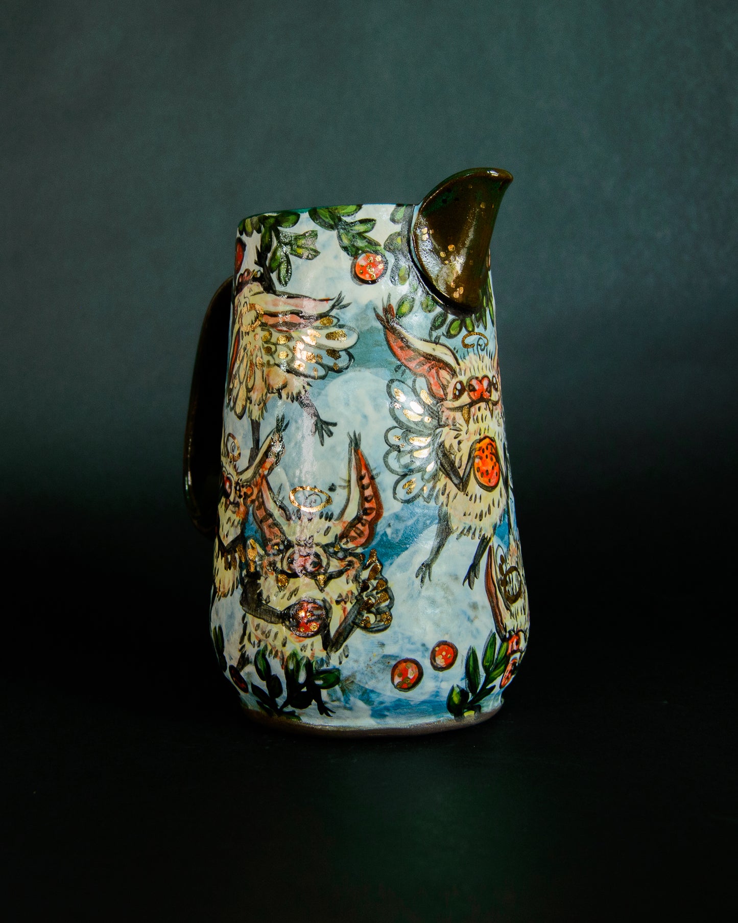 Cherubian Bats Pitcher