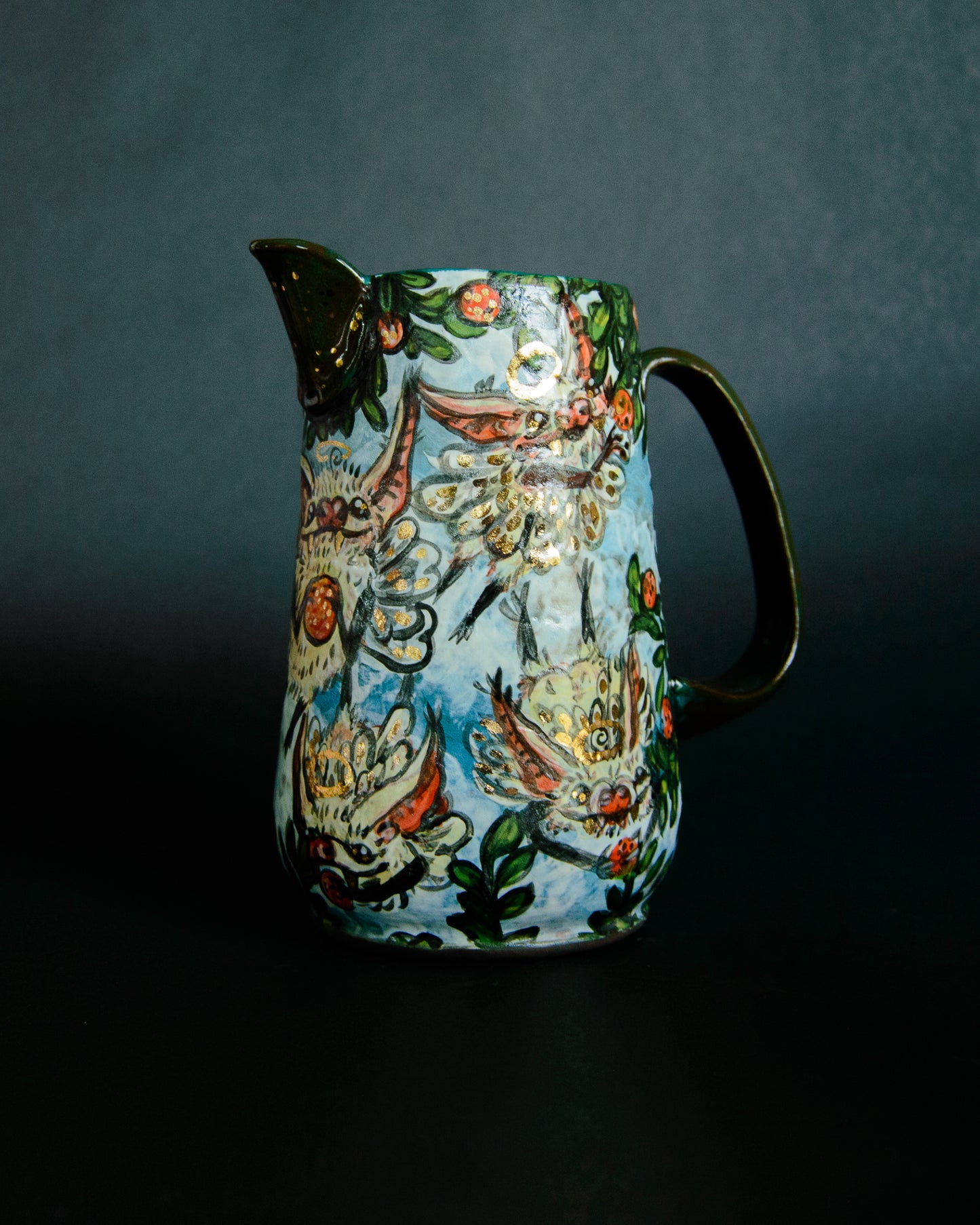Cherubian Bats Pitcher