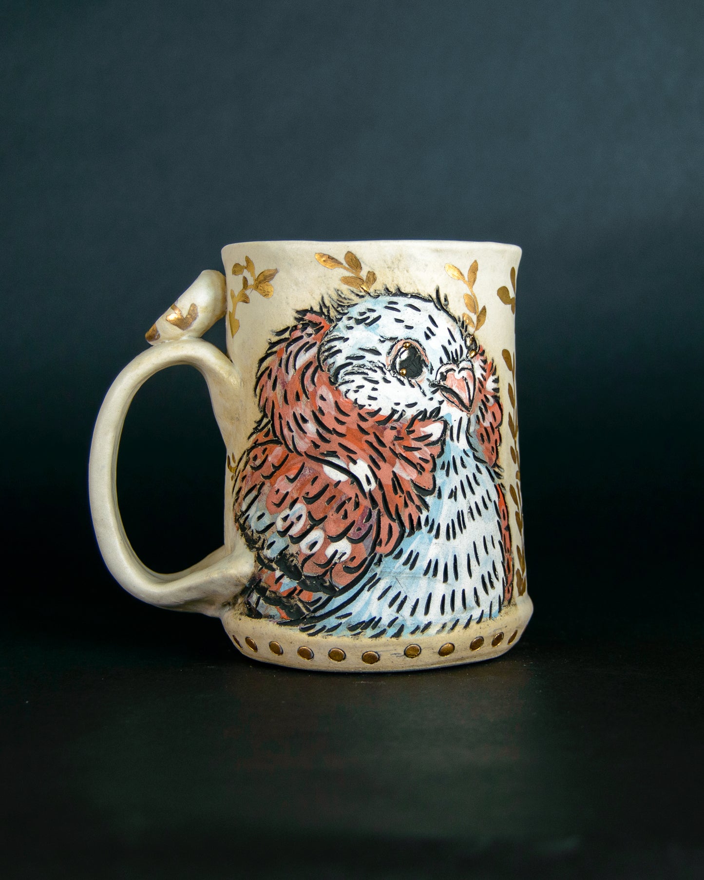 Double Pigeon Mug
