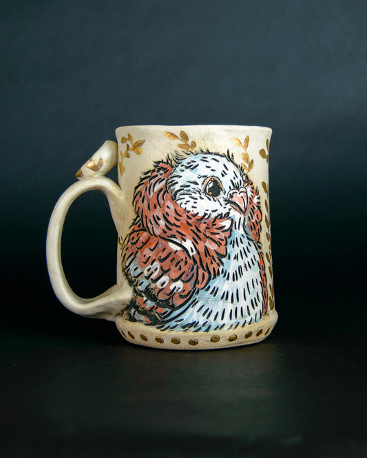 Double Pigeon Mug
