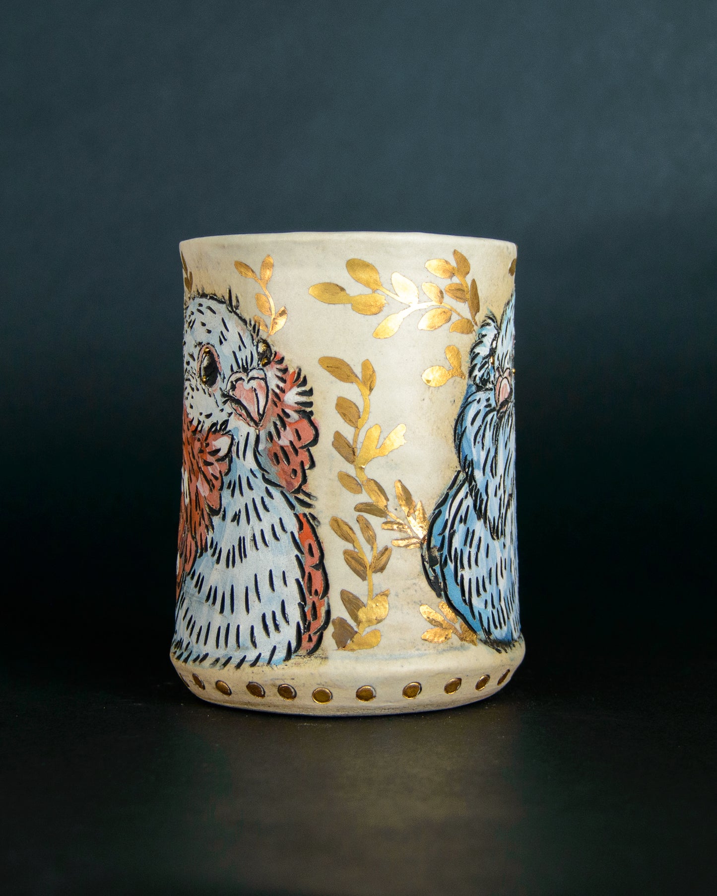 Double Pigeon Mug