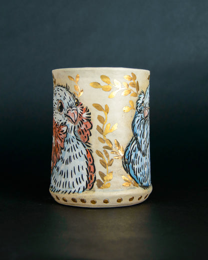 Double Pigeon Mug