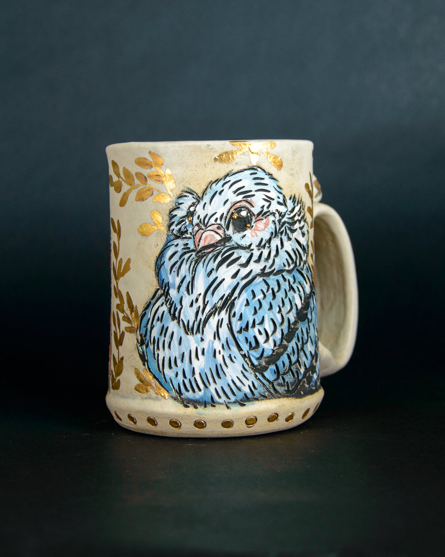 Double Pigeon Mug