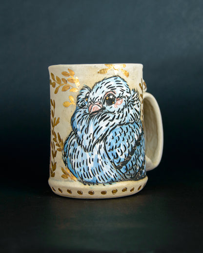 Double Pigeon Mug
